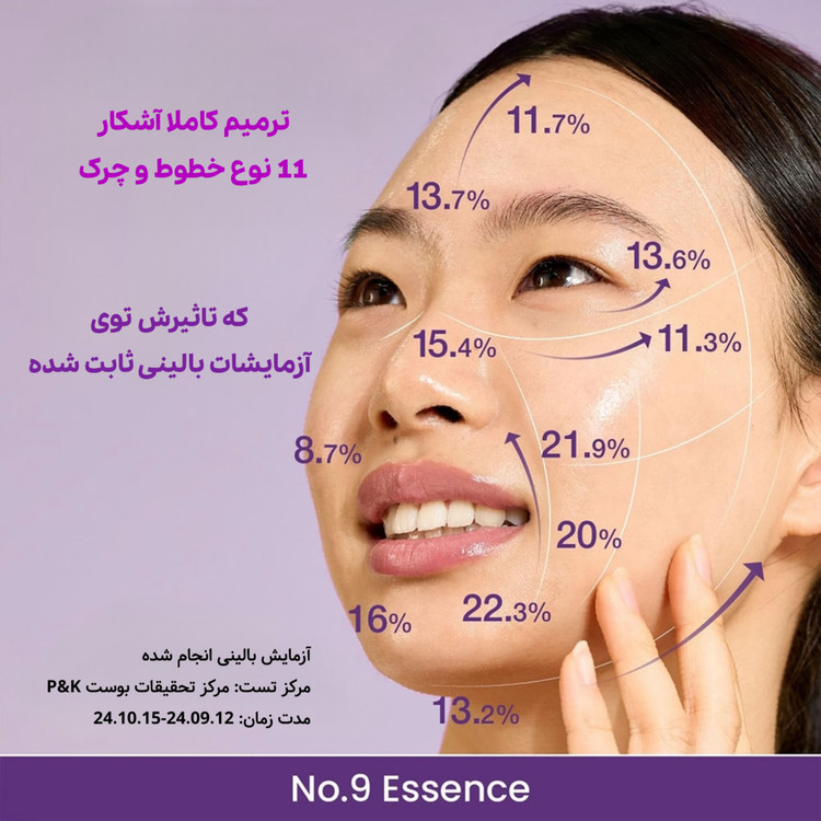 اسنس بایو لیفتینگ و جوانساز نامبر 9 نامبوزین