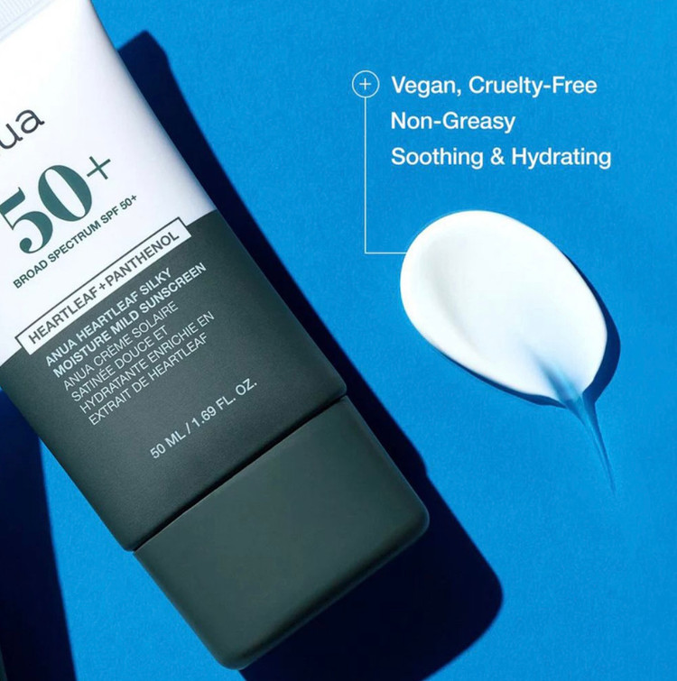 ضدآفتاب آنوا مدل Heartleaf and Panthenol