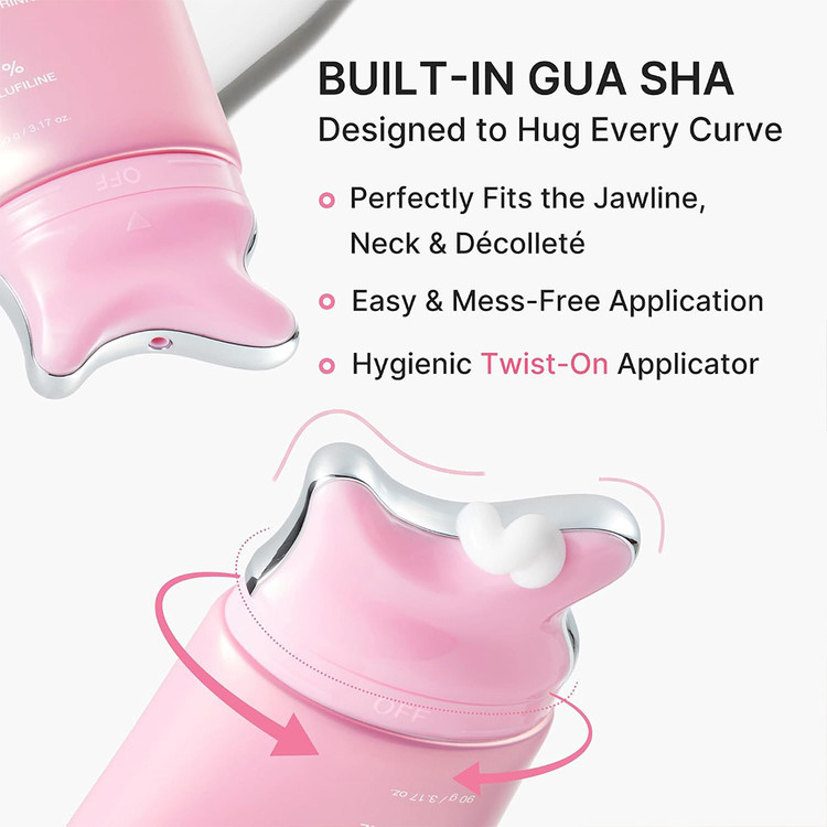 کرم ضد چروک گردن کلاژن و PDRN مدی کیوب مدل Gua Sha
